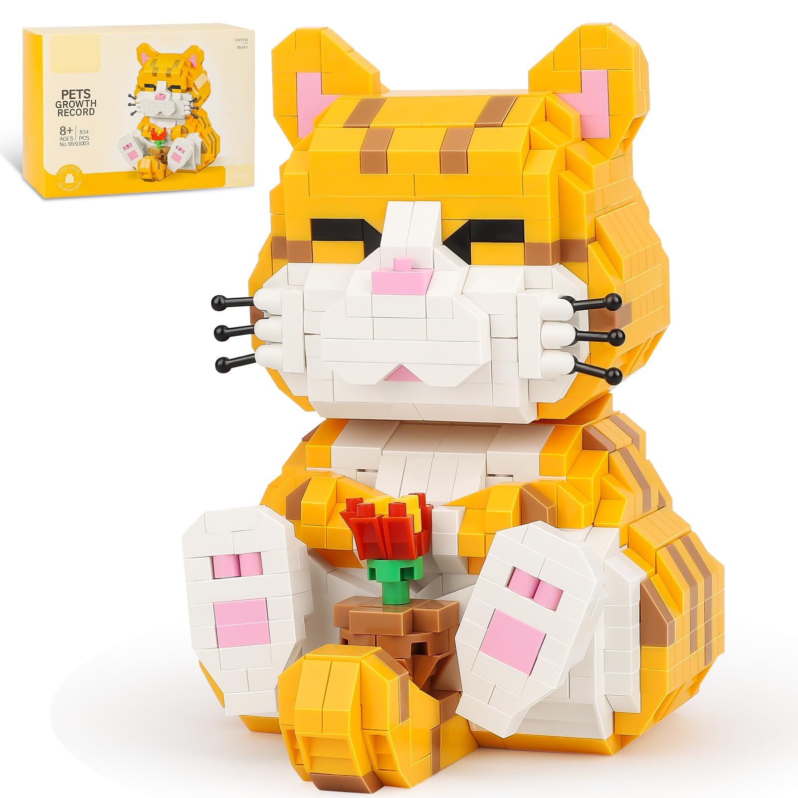 Amazon.com: QLT QIAOLETONG Cute Animal Micro Mini Building Blocks